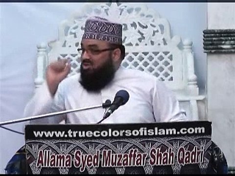 Huzoor Hazir o Nazir Hain !! (SallAllahuAliheWasallam) by Hazrat Allama Syed Muzaffar Shah Qadri