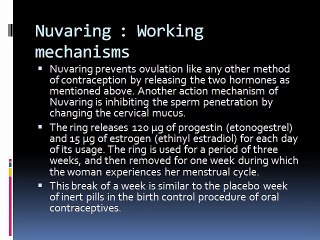 Buy Nuvaring online at decent rates