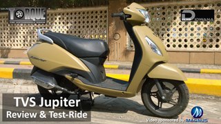 TVS Jupiter Review & Test Ride | Torque - The Automobile Show