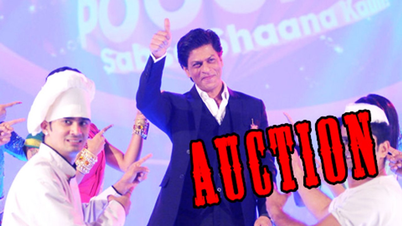 OMG ! Shah Rukh Khan Auctioned On TV By Indian Cricketers MUST WATCH