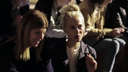 Interview de Nadège Vanhee-Cybulski au défilé Hermès