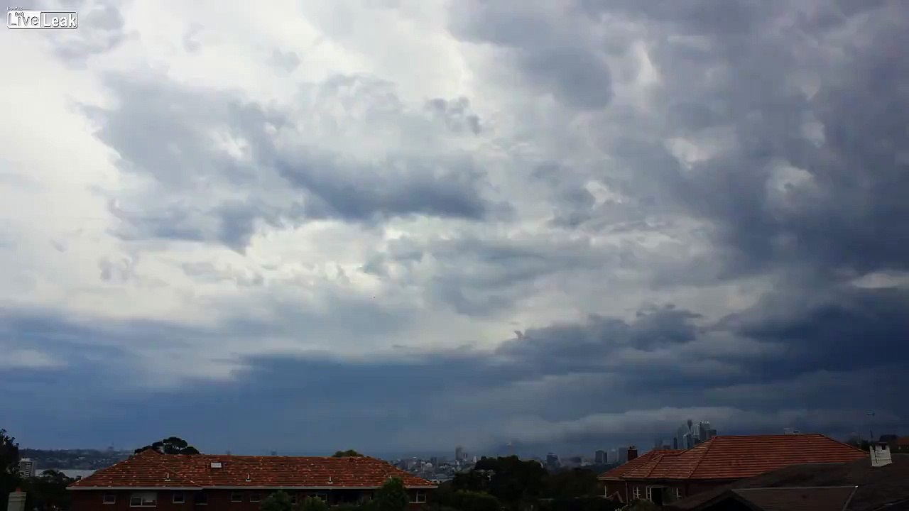 Southerly Buster Storm Cloud Sweeps In