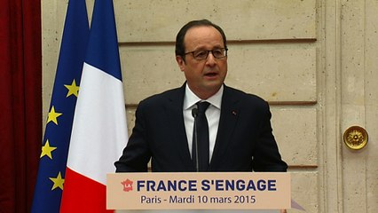 Discours lors de l'évènement "La France s'engage"