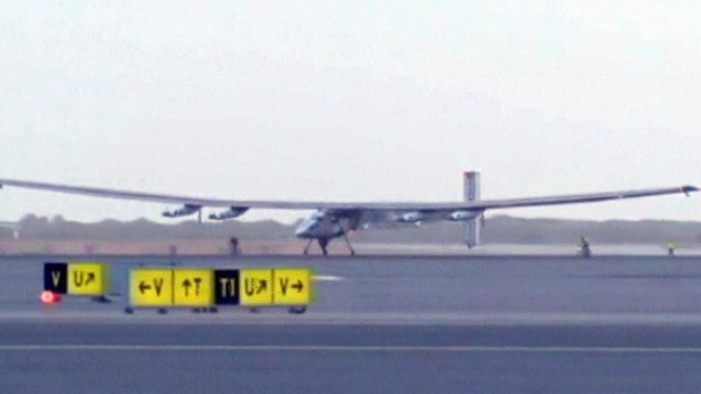 Solar flight takes off for second leg of journey from Oman