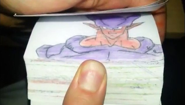 Comment creer un combat DBZ sous forme de flipbook !