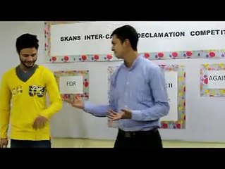 Skans Sec2 Debate cerimony