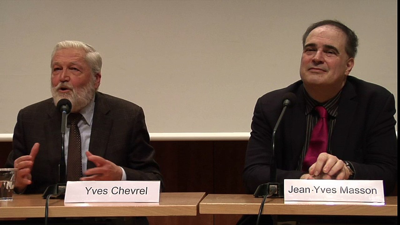 Enjeux8 31 janvier rencontre 5 Yves Chevrel & Jean-Yves Masson