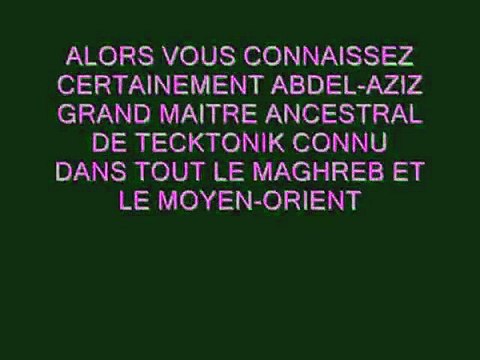Abdel-Aziz, le pro de la Tecktonik
