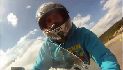 Drift Gymkhana en BMW S 1000 RR !!!