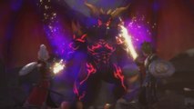 【Final boss】Dragon Quest Heroes Gameplay　Darkness dragon　Shamuda