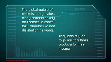 LICENCE - ROYALTY CONTROL Australia | Anti Counterfeit Technologies