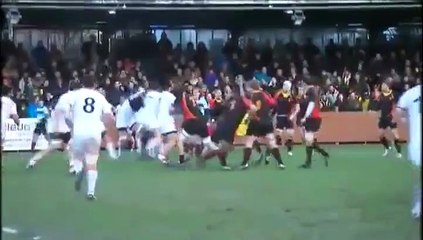 Rugby : Bagarre générale entre la Belgique et la Géorgie