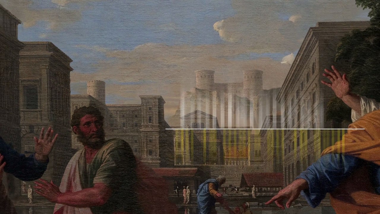 Poussin est un monde au musée du Louvre