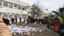 Manifestation d'agriculteurs à Quimper