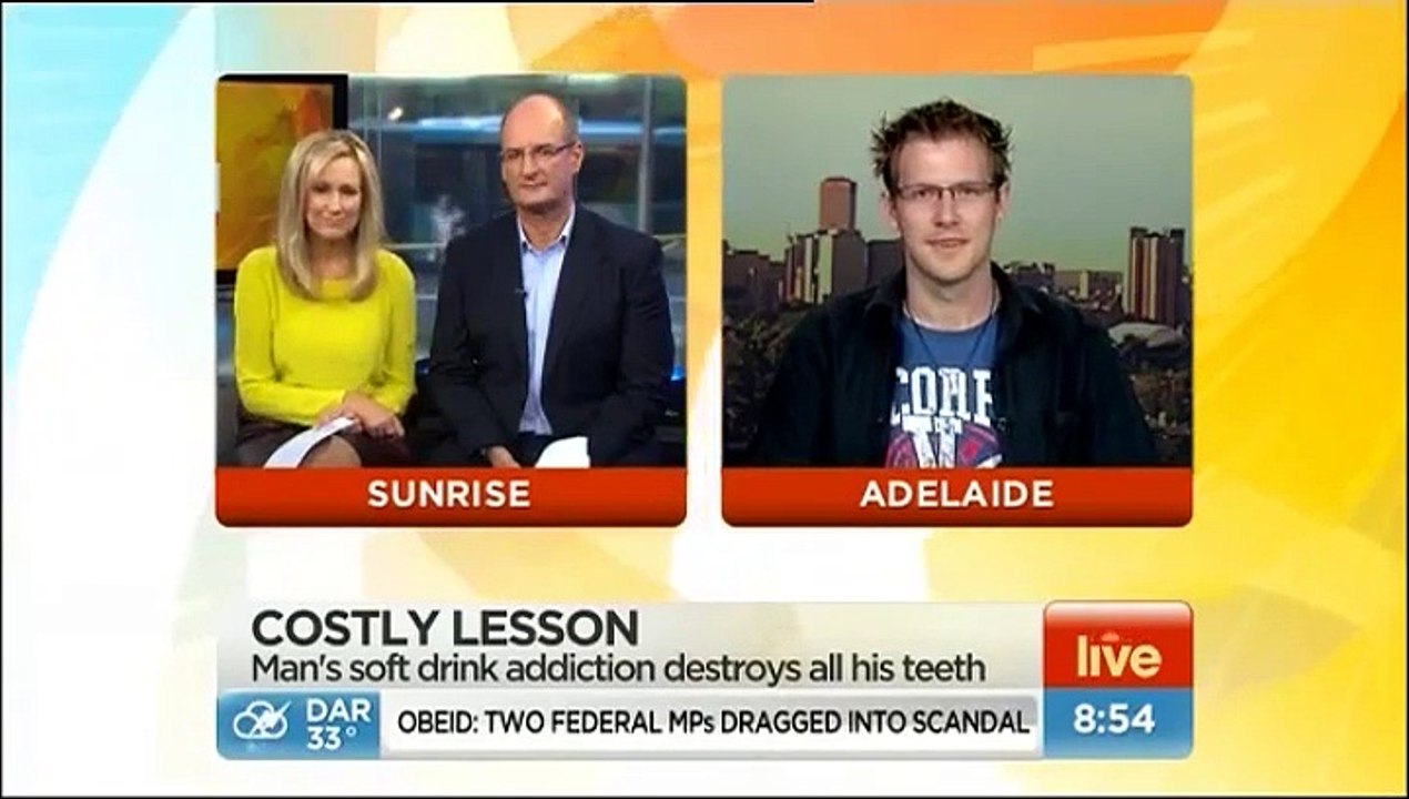 William Kennewell accro au coca en a perdu toutes ses dents