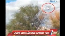 Crash en Argentine : les images du choc entre les hélicoptères