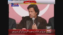 Chairman PTI Imran Khan Press Conference Bani Gala Islamabad 10 March 2015