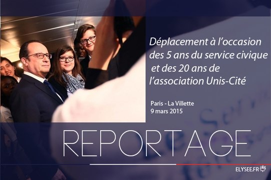 [REPORTAGE] Déplacement à l’occasion des 5 ans du service civique et des 20 ans de l’association Unis-Cité