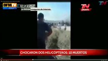 Crash d'hélicoptère en Argentine: les premières images