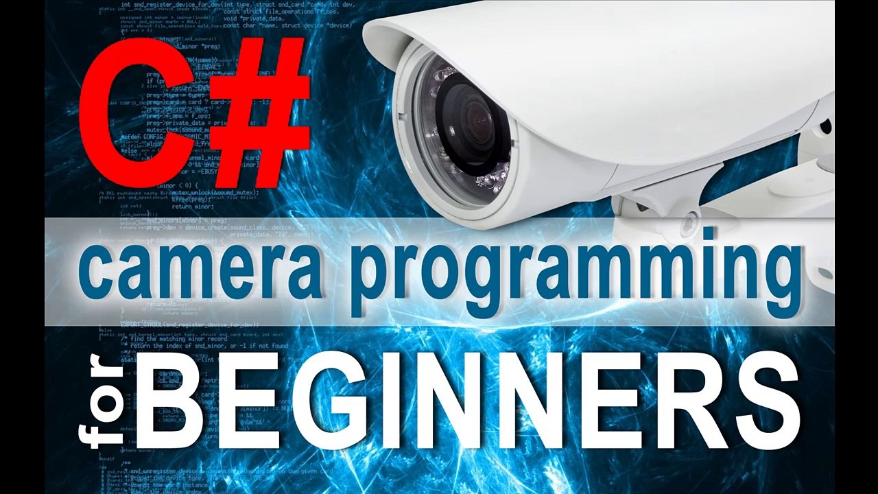 How to start ONVIF software development for your webcam & IP camera in C#