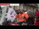 Pascal Geay, fondateur de Sauvons Nos Entreprises, à la manifestation contre le RSI (9/3/2015)