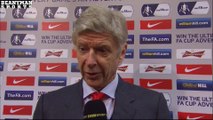 Manchester United 1-2 Arsenal - Arsene Wenger Post Match Interview