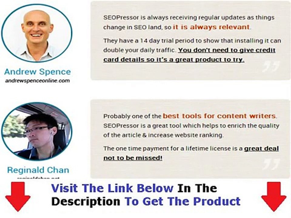 Seopressor Instructions Bonus + Discount