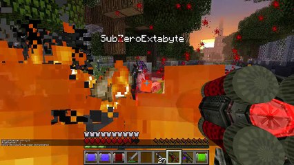 Minecraft MODDED HUNGER GAMES   RIVAL REBELS! (Lasers, Nukes, Rockets!)