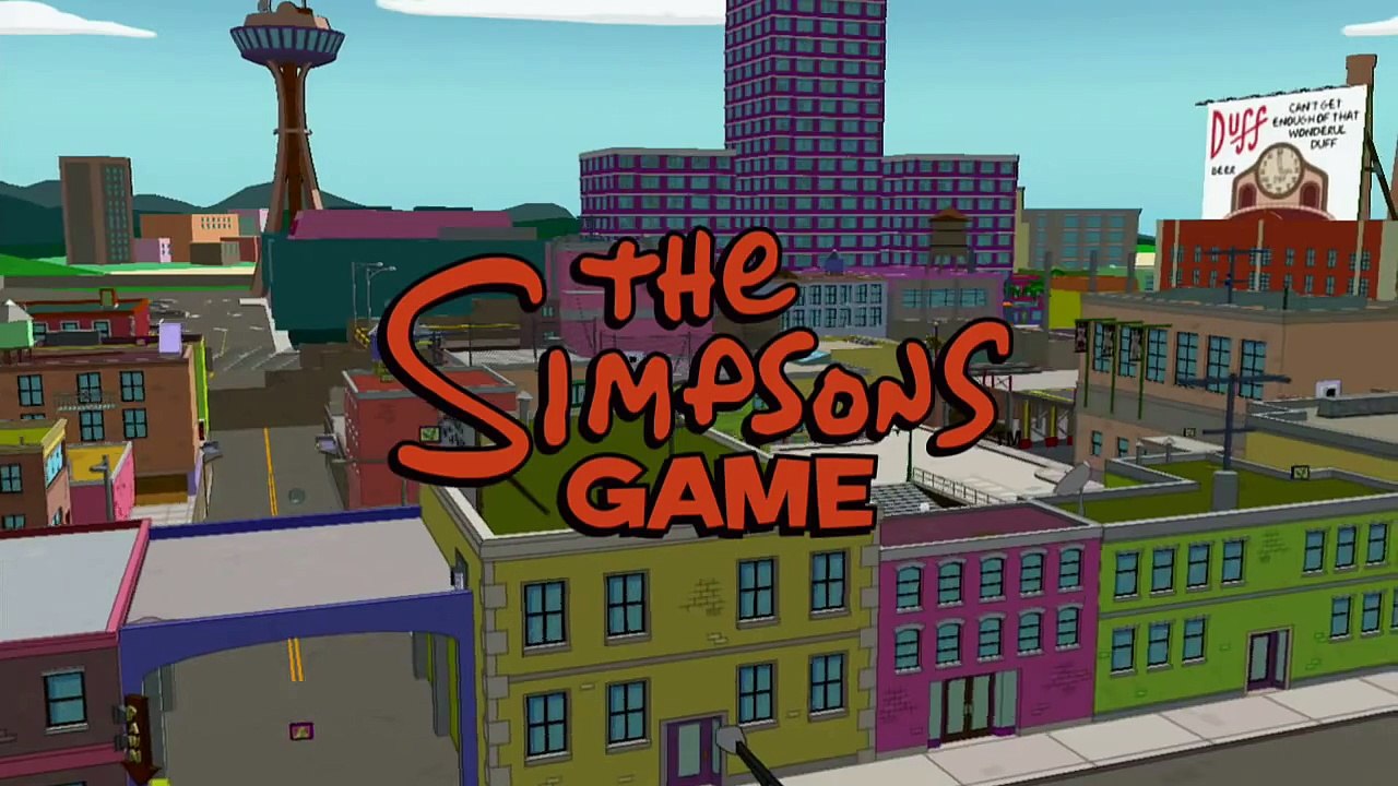 The Simpsons Game Video