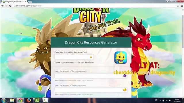 Food, Gems _ Gold Dragon City - Hack Gold, Food, Gems