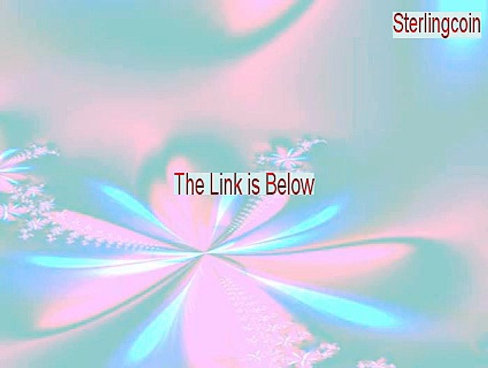 Sterlingcoin Key Gen (Free Download 2015)
