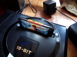 test bidon adaptateur saturn vers megadrive