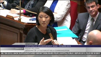 Fleur Pellerin interrogée sur les nominations à Beaubourg et France Télévisions