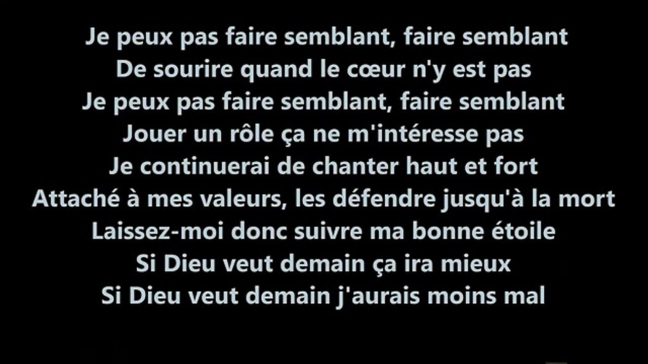 Le temps est compté - Blacko - Lyrics - HD