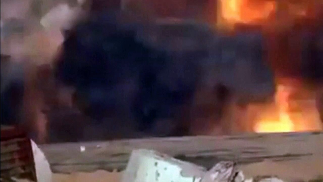 Islamic State truck blown up near Kirkuk