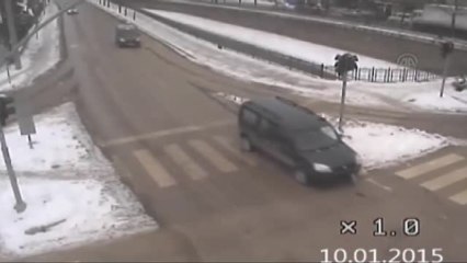 Trafik Kazaları Mobese'ye Yansıdı