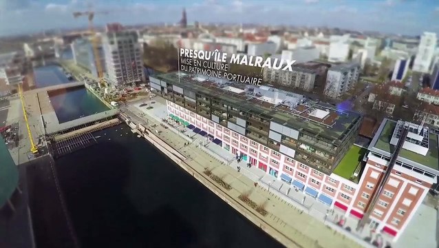 Strasbourg: Le projet des Deux-Rives vu du ciel