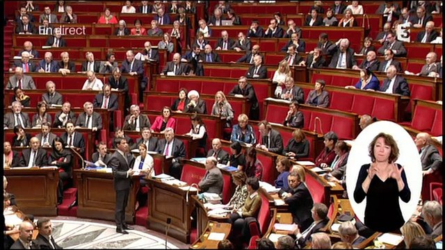 Manuel Valls et Marion Maréchal-Le Pen s'invectivent en pleine séance de questions au gouvernement
