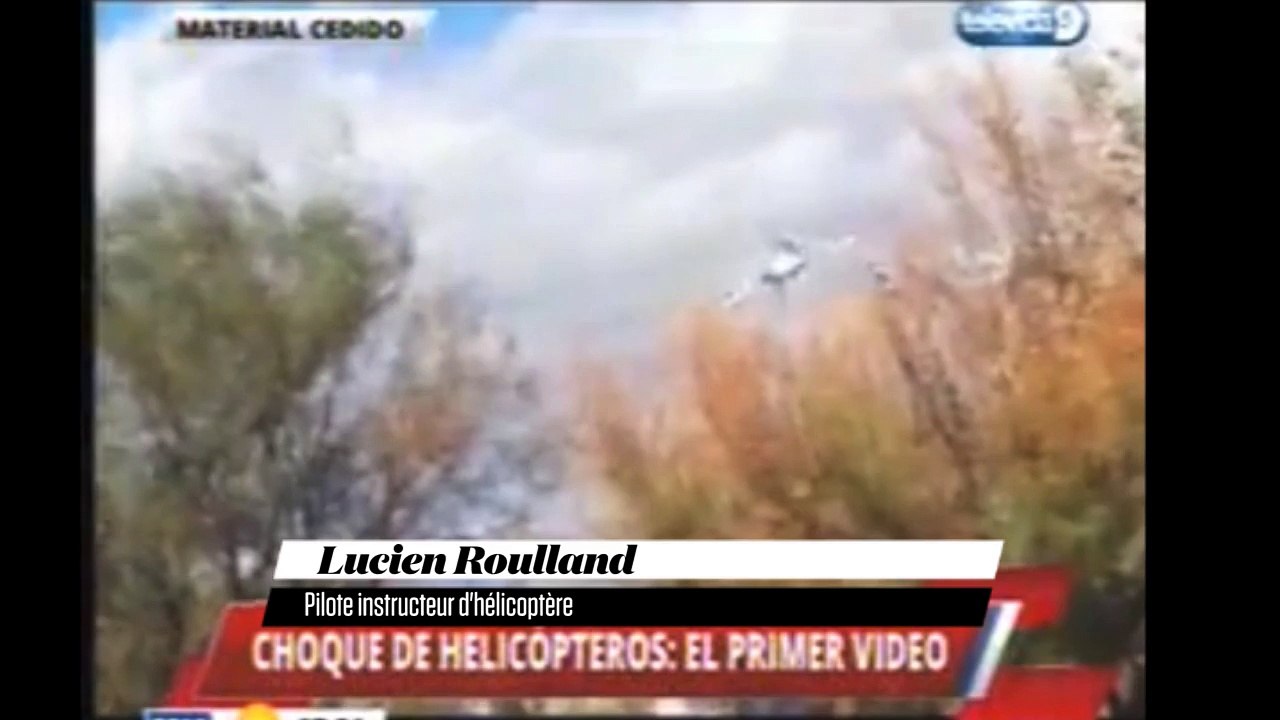 Les images du crash décryptées par un pilote d'hélicoptère
