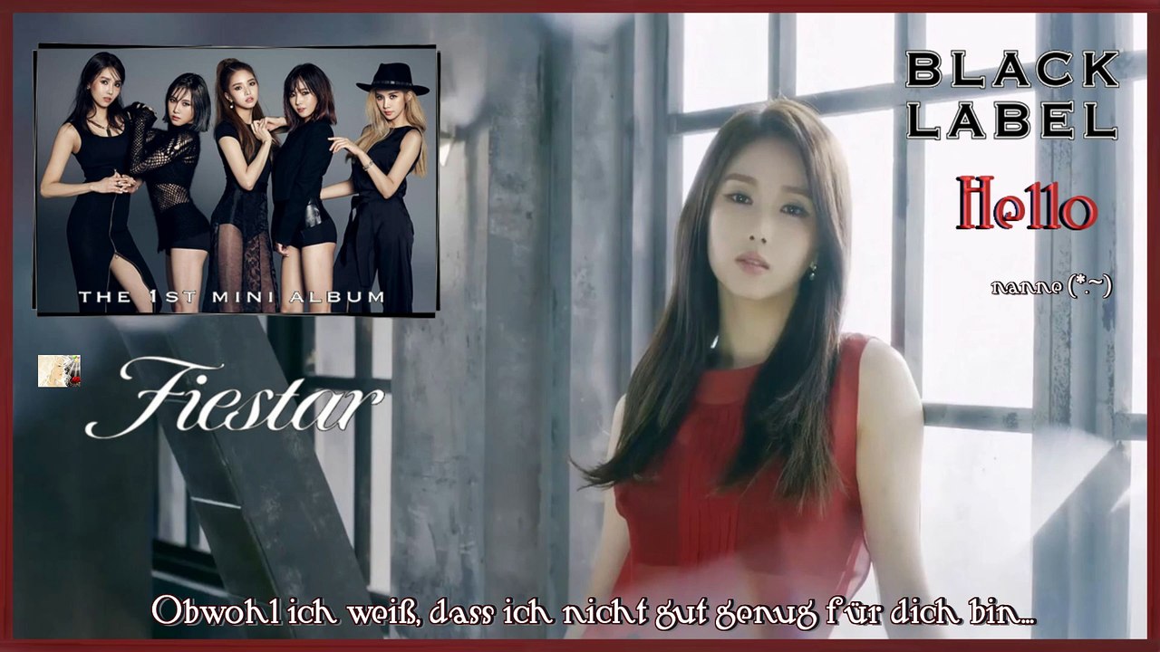 Fiestar - Hello k-pop [german Sub] 1st Mini Album - BLACK LABEL