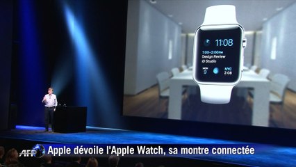 Apple dévoile l'Apple Watch, sa montre connectée