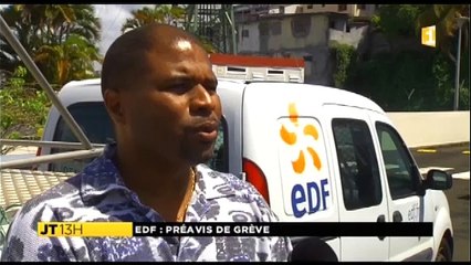 Préavis de grève à EDF Martinique