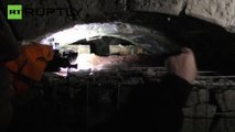 A câmara de âmbar, roubada pelos nazistas, pode estar neste túnel!
