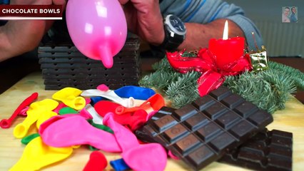 Life hack - How to make homemade chocolate bowls
