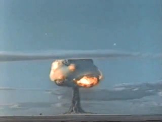 First Soviet hydrogen bomb test (1953)