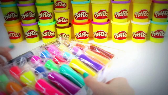 Play-Doh Ultimate Rainbow Pack Learn Numbers Play Doh Mountain of Colours Playset Toy Videos
