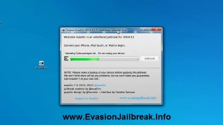 Télécharger Evasion 1.0.8.1.3 iOS d'outils 8.1.3 jailbreak untethered