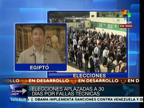 Elecciones legislativas en Egipto se celebrarán en abril