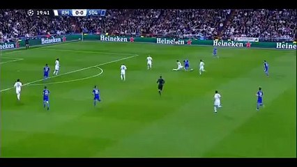 Goal Fuchs - Real Madrid 0-1 Schalke - 10-03-2015
