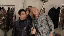 Vogue Fashion Week - Anna Wintour Talks Runway Walks with Derek Zoolander and Hansel Backstage at Valentino